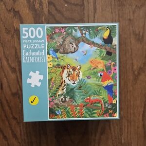 Jungle Animal 500 Piece Puzzle
